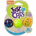 Hartz Bizzy Balls Cat Toy - Multicolor, Plastic, 1 Pack, Model 3270082183, Suitable for All Breeds