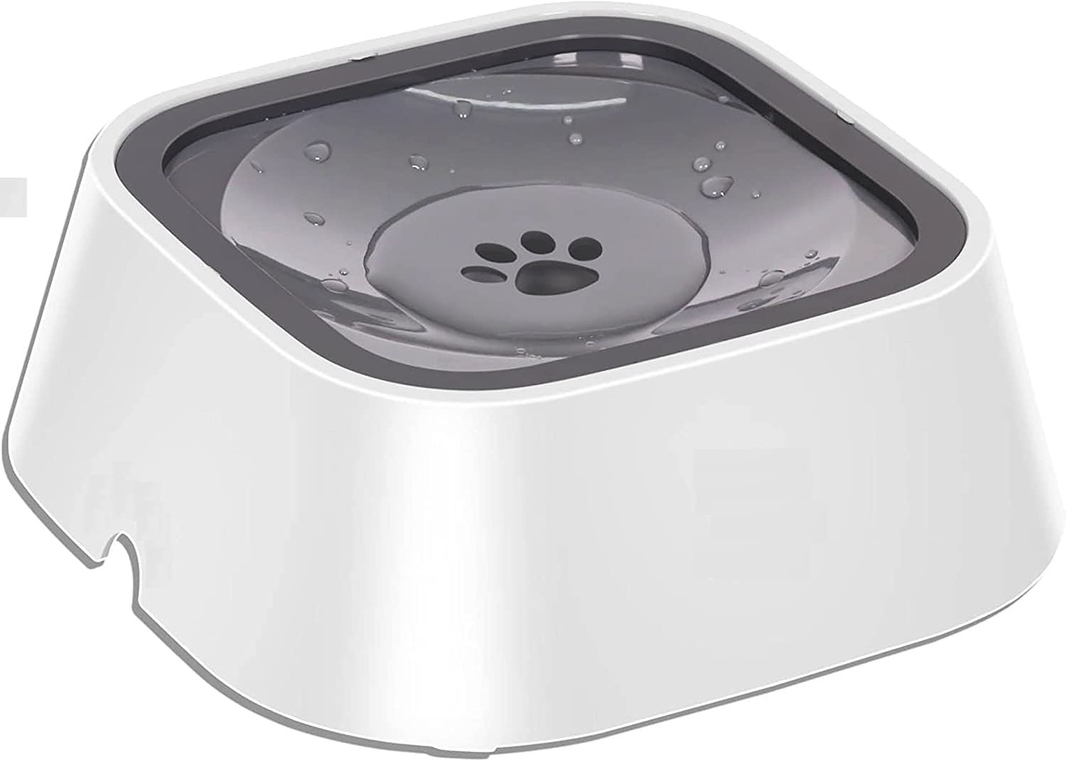 Sevia Pet Water Bowl Cat Water Bowl No Spill Dog Bowl Slow Water Feeder Pet Water Dispenser Vehicle Carried Travel Water Bowl Fo