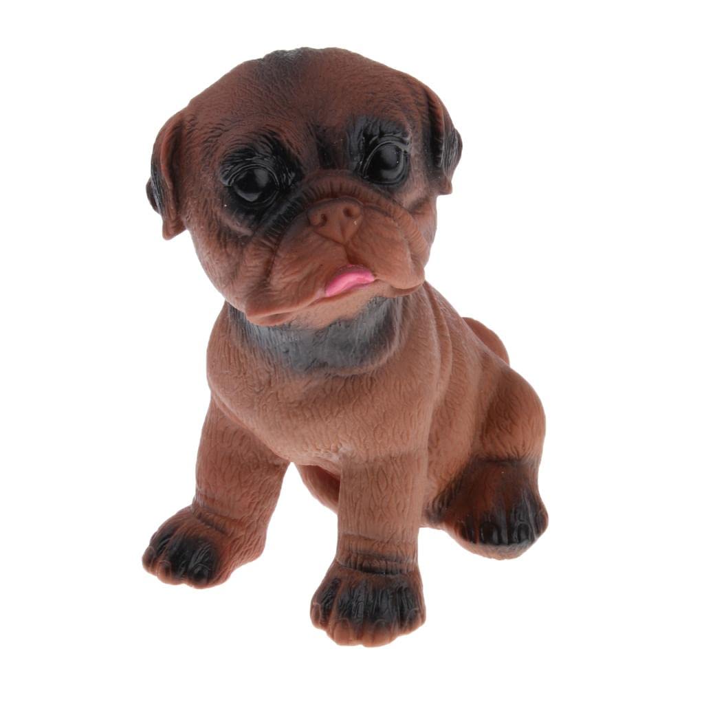 Heavenglow Pet Squeaky Toy Puppy Figure Toy Ornament Chewing Toy For Cats And Dogs ##1 | Dog Supplies