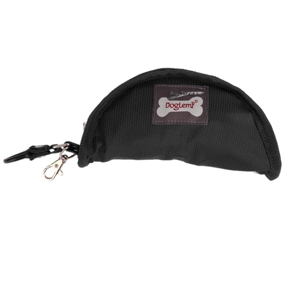 Myaddiction Pet Dog Cat Travel Supplies Waterproof Durable Foldable Bowl Food Feeder For Camping Travel Hiking Black