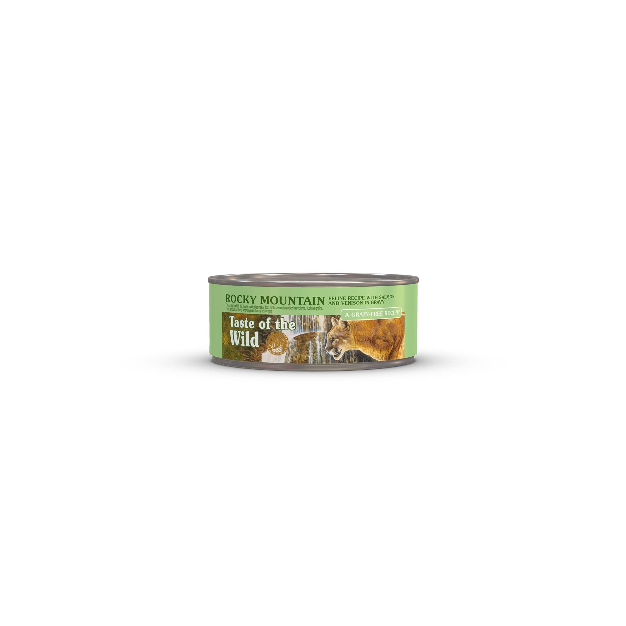 Taste of the Wild Rocky Mountain Feline Recipe with Salmon & Venison in Gravy Salmon 3oz