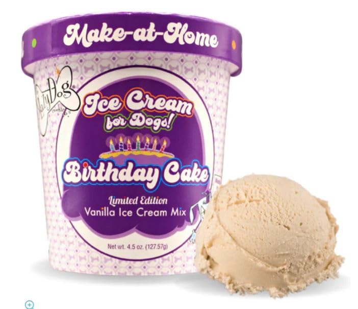 The Lazy Dog Cookie Co. Ultimate Birthday Celebration Kit for Dogs. Includes Chraming Boy Pie, Bag of Birthday Cake Bites, Make