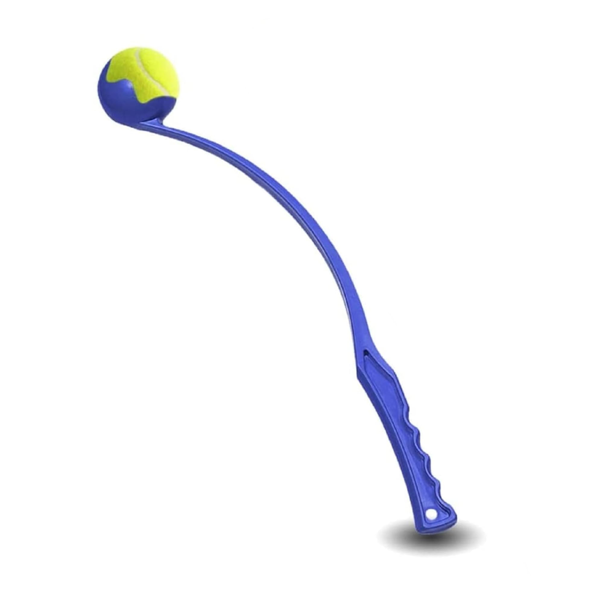 Bohobark Dog Ball Launcher  Portable Hands Free Long Thrower With Tennis Ball For Dogs  Chase Fetch Pet Game Toys (1 Tennis Ba