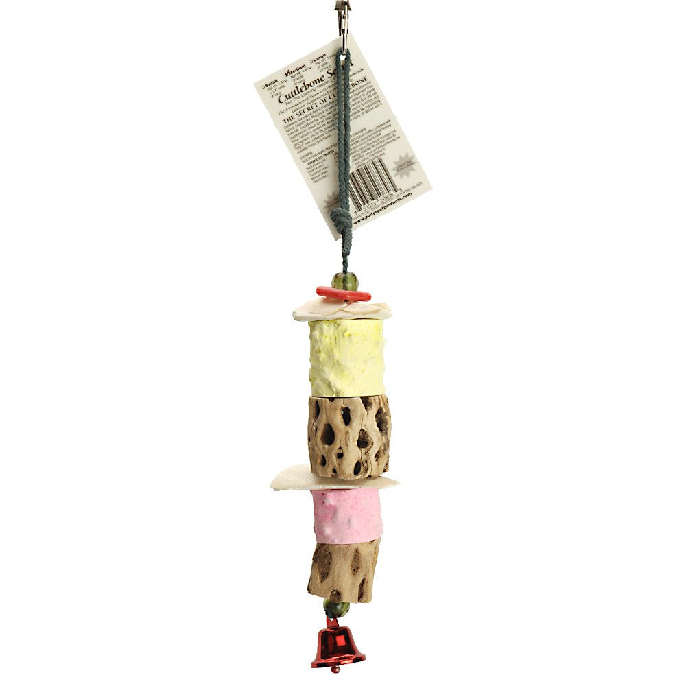 Polly'S Cuttlebone Secrets Bird Chew Toy, Medium