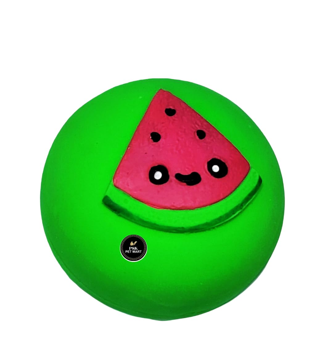Psk Pet Mart Squeaky Dog Toys  Soft Latex With Funny Cute Face Rubber Dog Ball Ideal For Small Dogs & Puppies  Bounce Balls To
