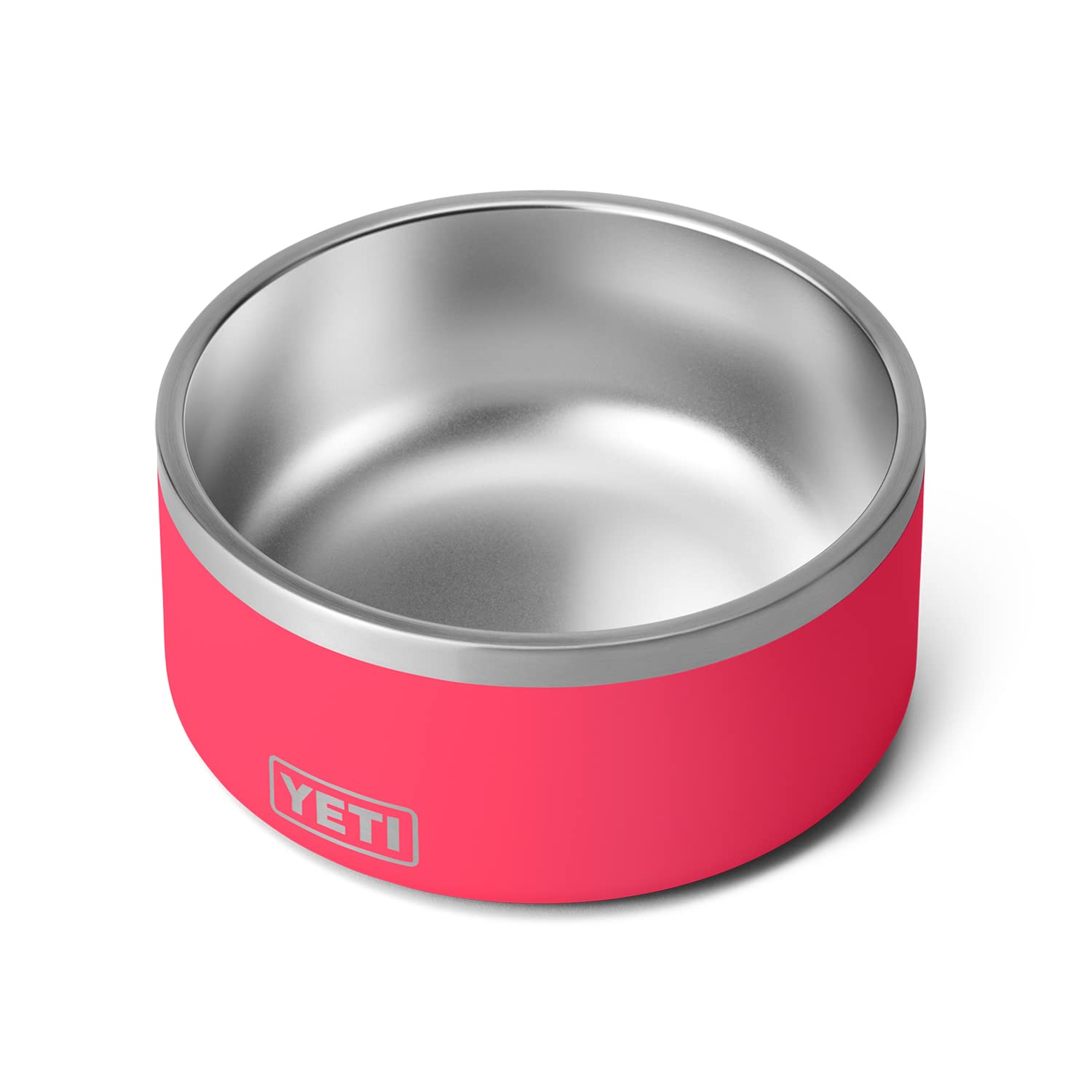 YETI Boomer 8 Dog Bowl, 64 oz Stainless Steel, Non-Slip, Bimini Pink
