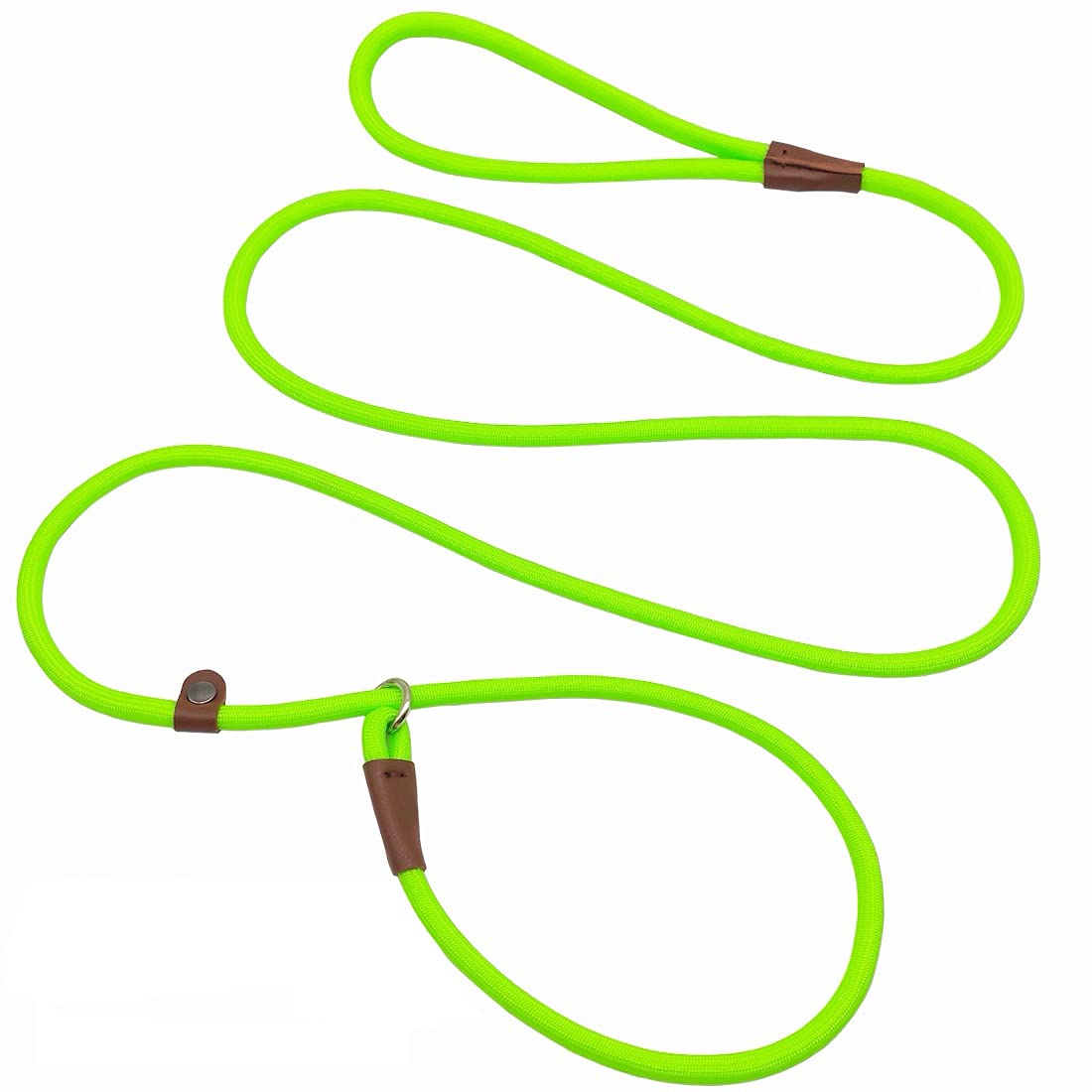 Maypaw Slip Lead Control Leash For Dogs No Pull, 13+ Colors Classic Dog Leash 7Ft Pet Slip Leash, 1/4” Rope Leash For Small Medium Animals