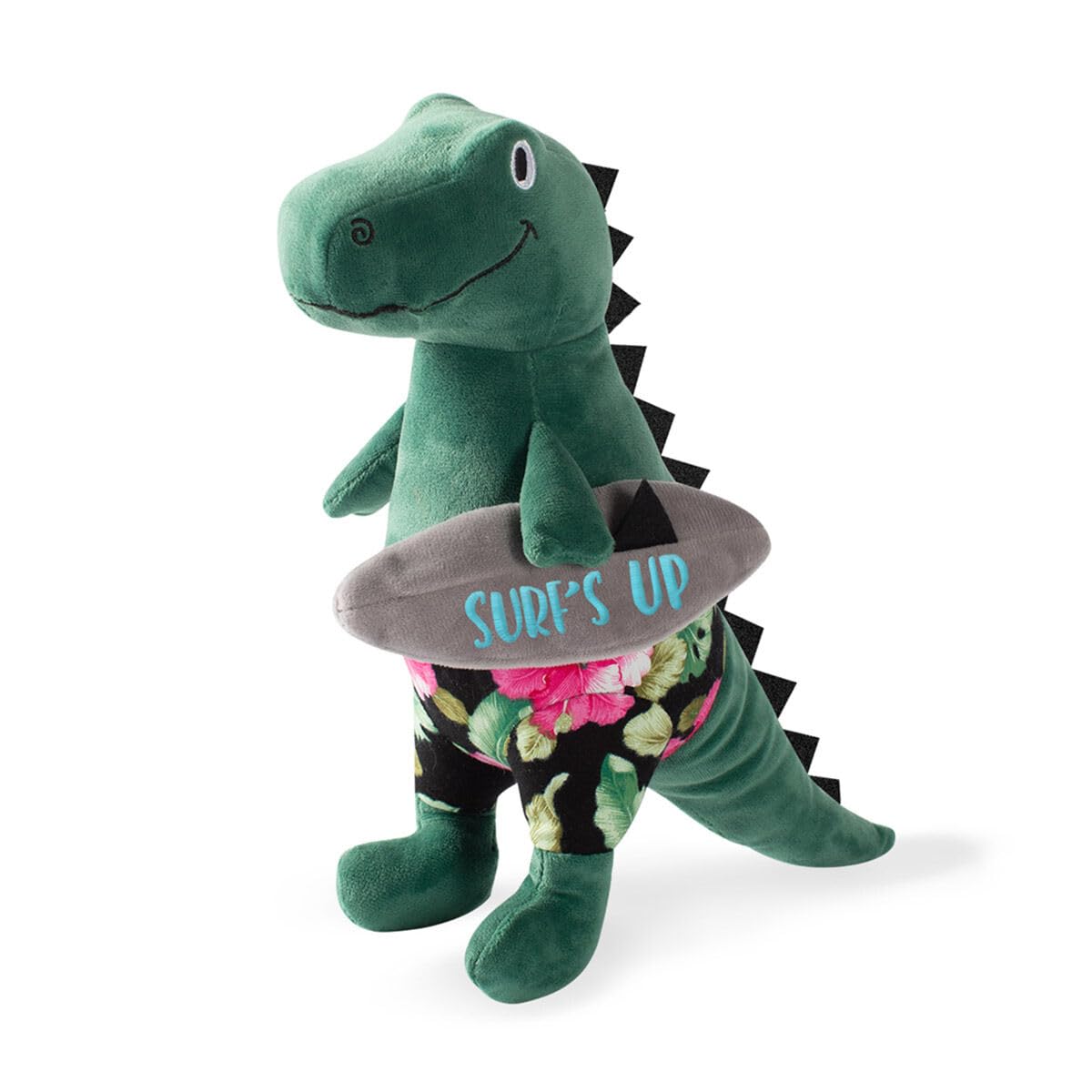 Fringe Studio Plush Dog Toy with Squeaker, SurfS Up, Dude! PetShop Collection (289623)