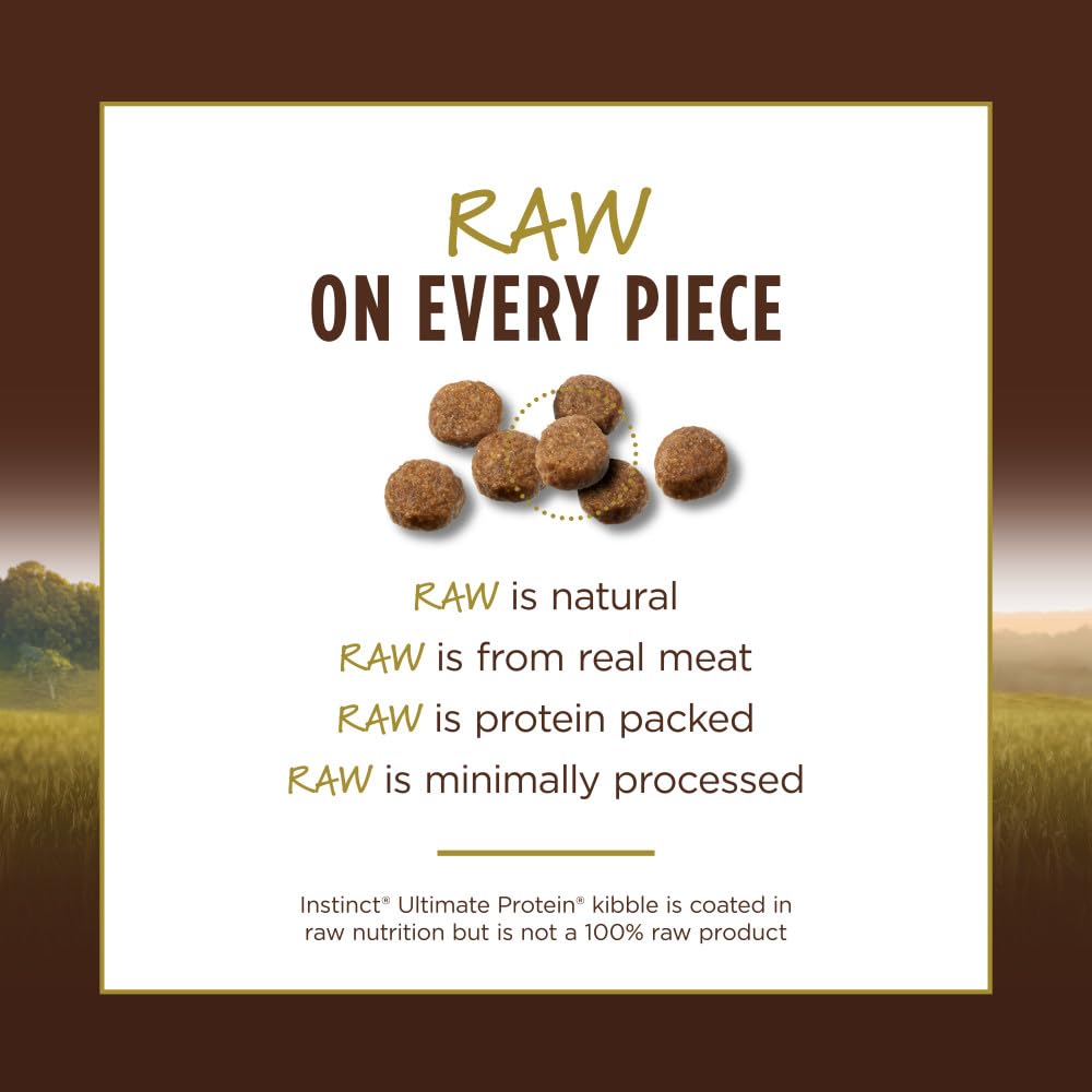 Instinct Ultimate Protein Grain Free Cage Free Chicken Recipe Natural Dry Cat Food, 4 lb. Bag