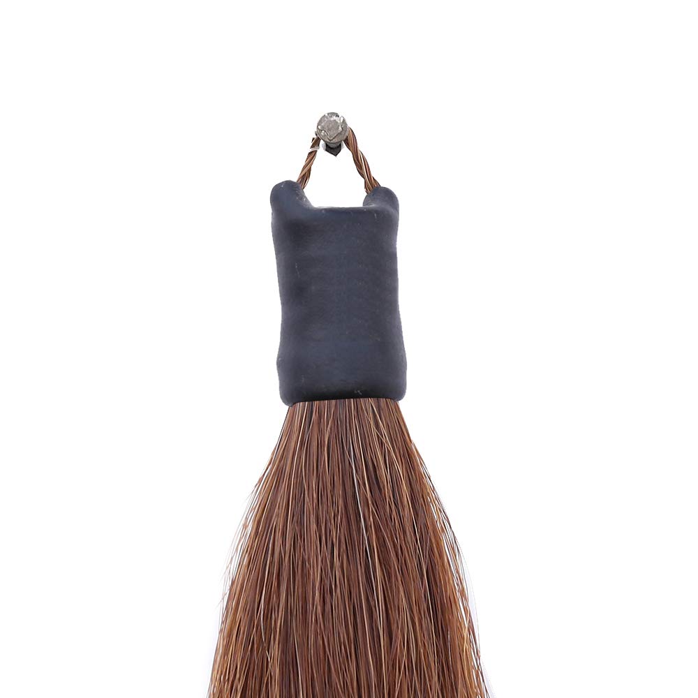 Y.J TAILS Horse Tail Extensions with Braided Horsehair Loop, Blunt Cut Bottom, 34-36 inches Long and 1 lb Weight (Light Sorrel)