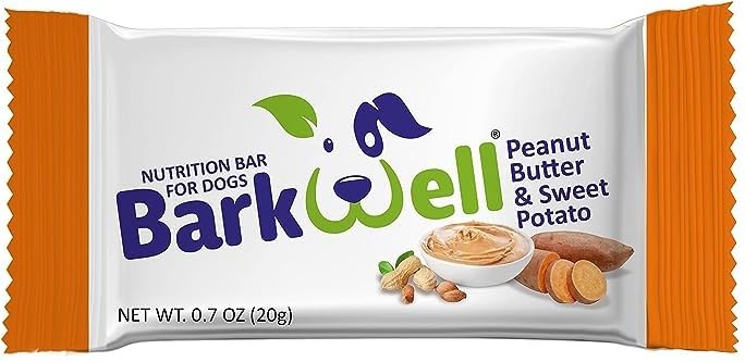 BarkWell Peanut Butter Bars for Dogs, 0.7 Ounce, 16-Pack (Variety) Dog Treat