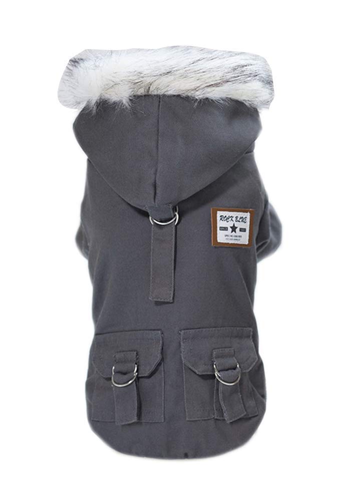 Trudz PET Dog Hoodies, Rdc Pet Work Clothes, Thickened Dog Overall, Dog Military Uniform, Army Hoodie Sweater, Cotton Jacket Fur