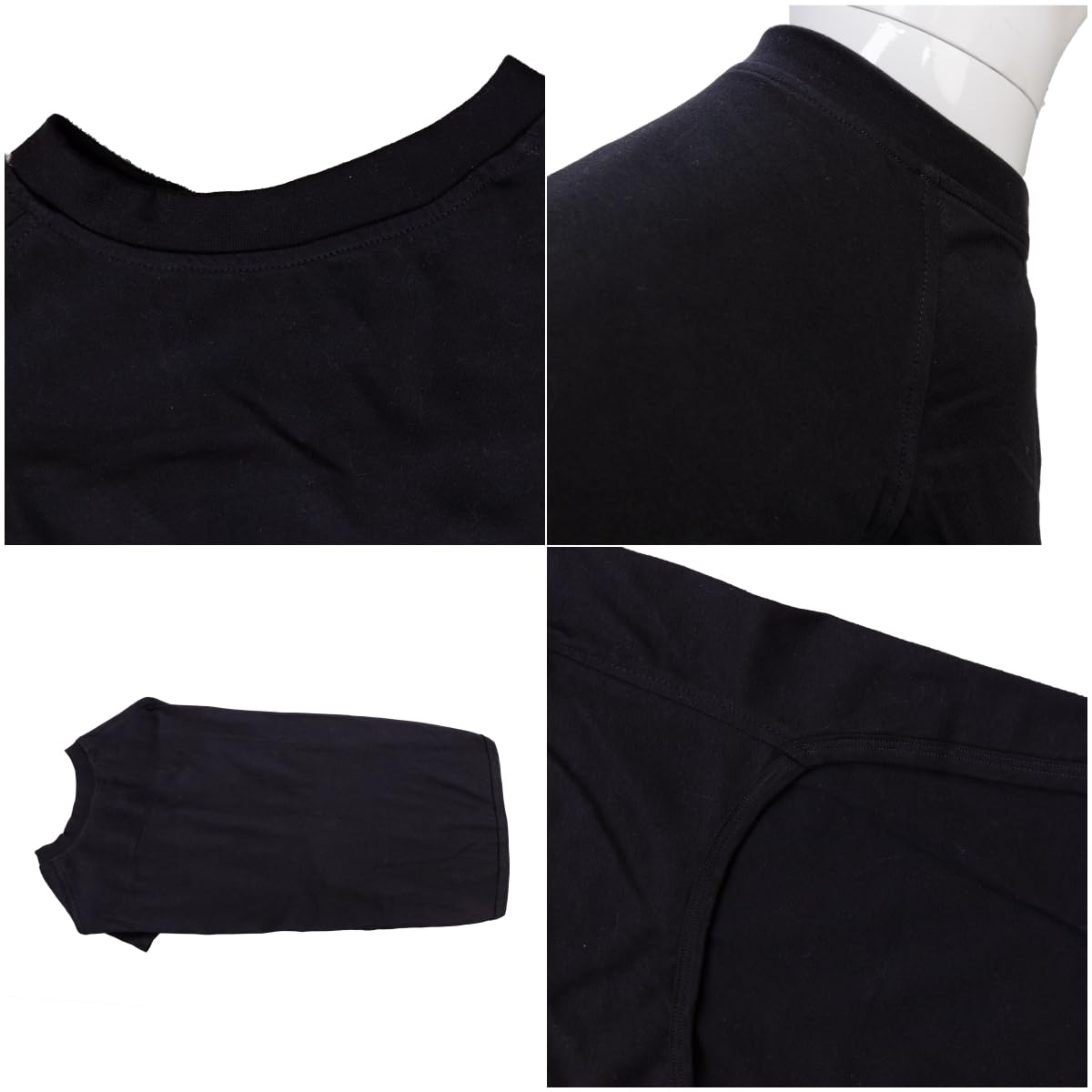 Lovelonglong Pet Clothing Dog Costumes Basic Blank T-Shirt Tee Shirts For Medium Dogs Black Xxl