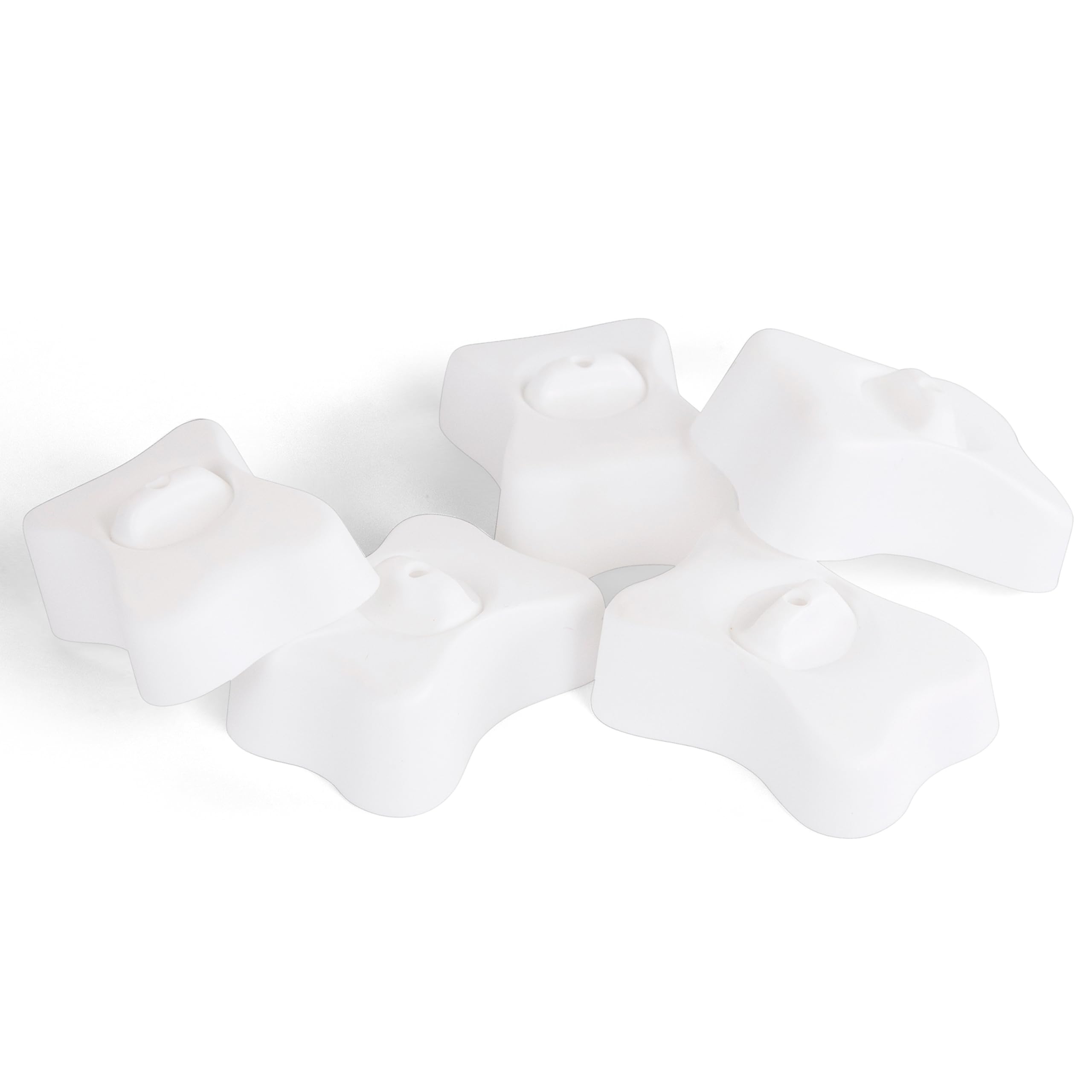 Outward Hound By Nina Ottosson Bone Replacement Parts For Dog Puzzles, Dog Brick, Dog Tornado, Dog Smart, Puppy Tornado, Puppy Smart, 5 Pack, White