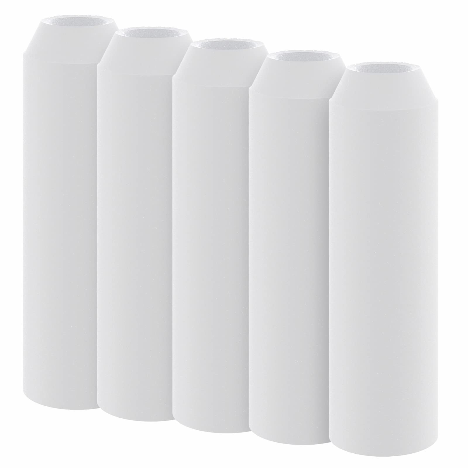 Pawfly Aquarium Replacement Air Stone Bubbler For Specific Classic Tube Flow Halo And Life Fish Tanks Mini Compatible Bubble Release Tool Oxygen Diffuser For Nano Air Pumps, 5 Pack
