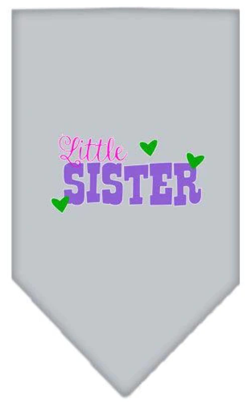 Mirage Pet Products Little Sister Screen Print Bandana Cocoa Small