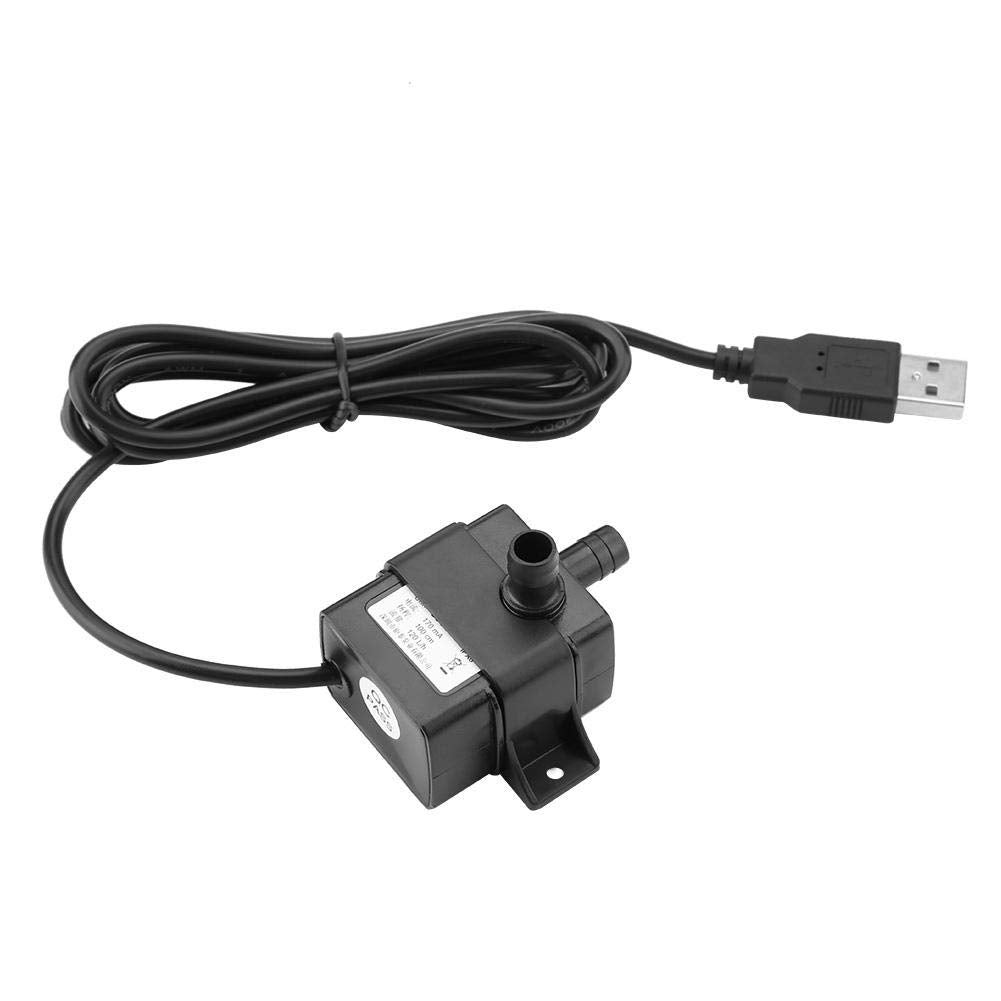 5V Usb Dc Submersible, Brushless Aquarium Fish Fountain Waterproof Pet Fountains
