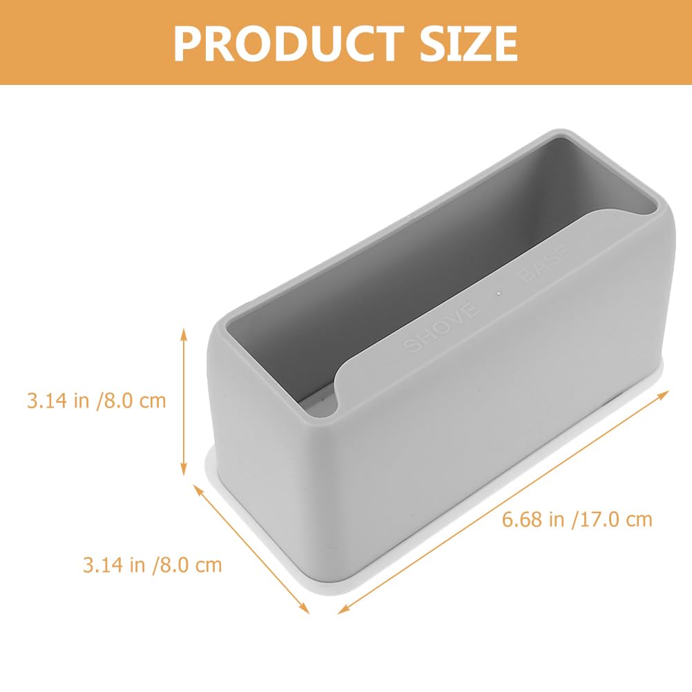 Housoutil Cat Litter Scoop Holder With Stand, Storage Box For Cat Litter Scooper, Plastic Cat Litter Shovel Container, Modern De