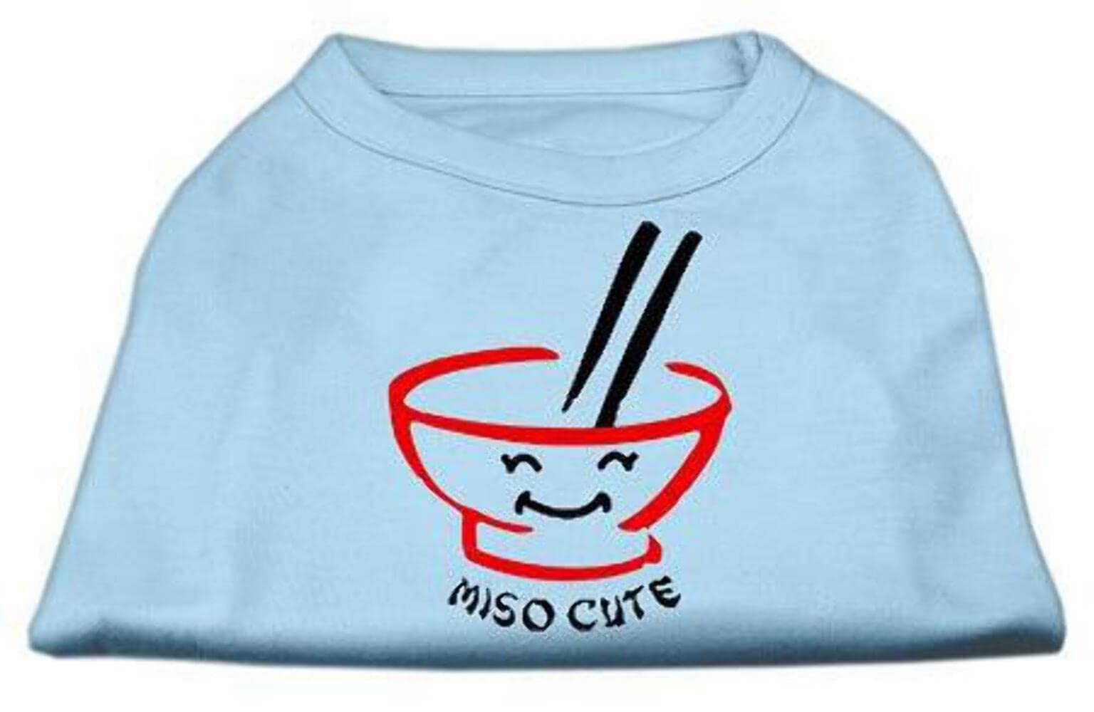 Mirage Pet Products 14-Inch Miso Cute Screen Print Shirts for Pets, Large, White