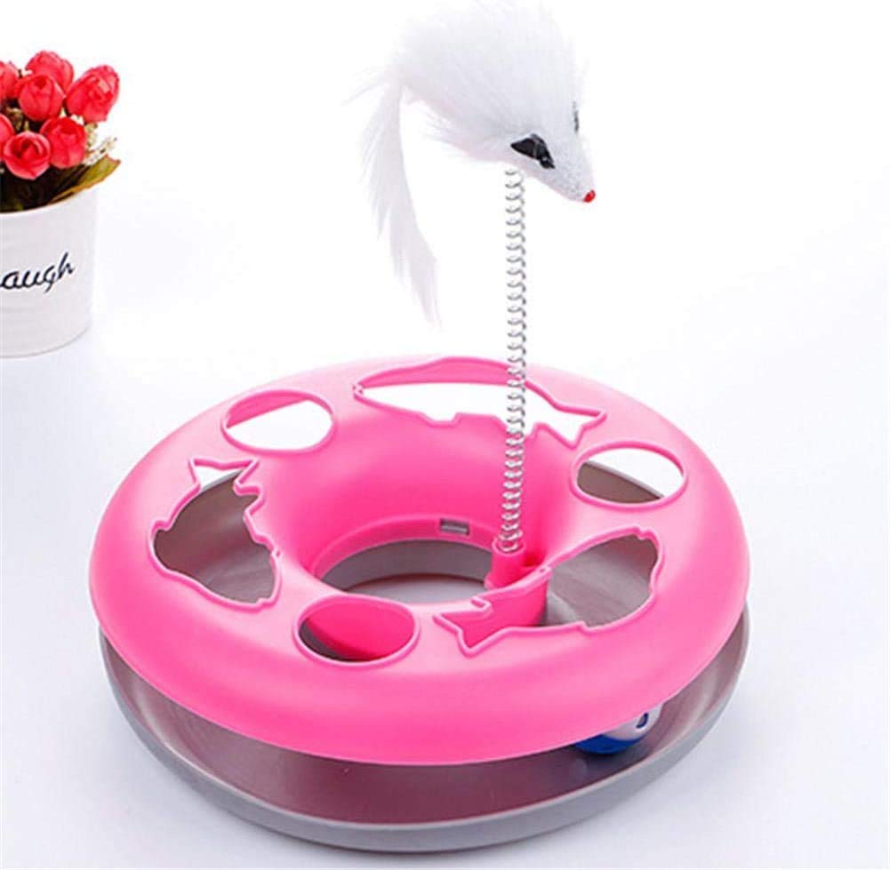 Smart Pups Intrective Toys For Cat Catch The Mouse Toys Motion Cat Toy (Color May Vary)