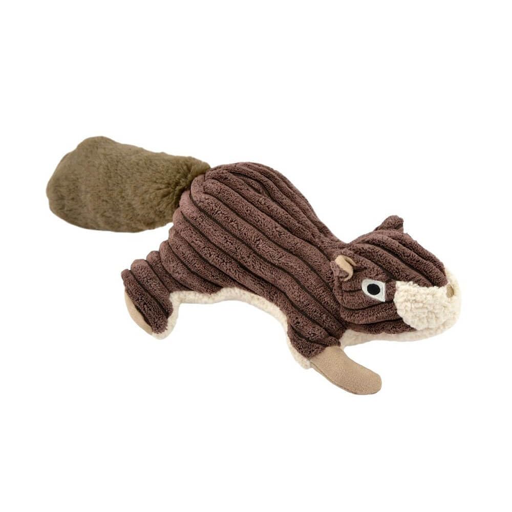 Tall Tails Classic Plush Squeaker Toy For Dogs, Squirrel