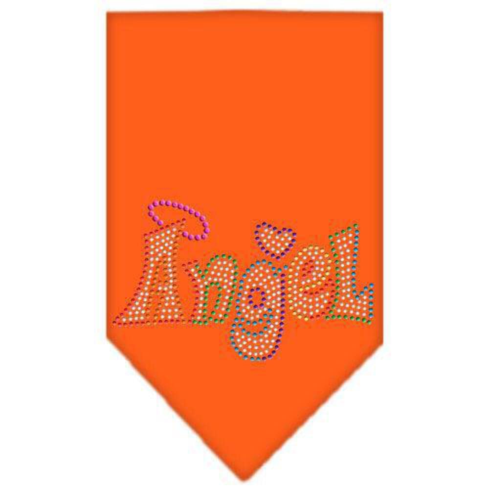 Mirage Pet Products 67-97 SMBR Technicolor Angel Rhinestone Cocoa Print Bandana, Small