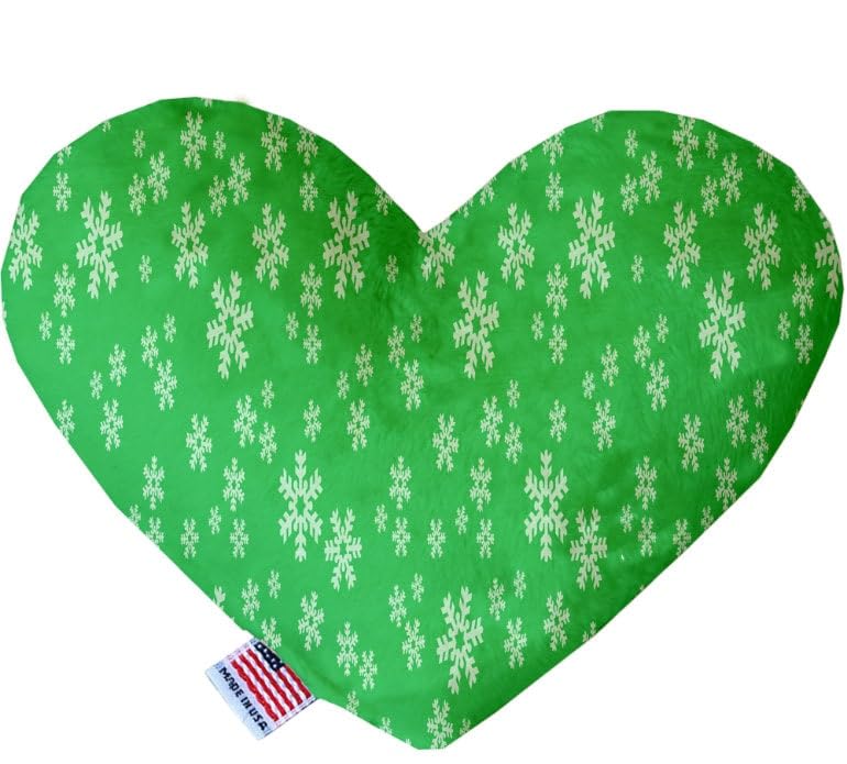 Christmas Pet and Dog Plush Heart or Bone Toy, "Candy Cane Lane Group" Penelopes Ornaments 10" Plush Bone