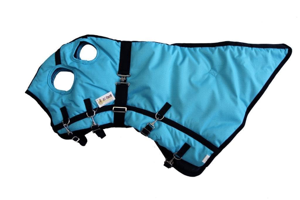 Aj Tack 1200D Waterproof Hood - Turquoise Small