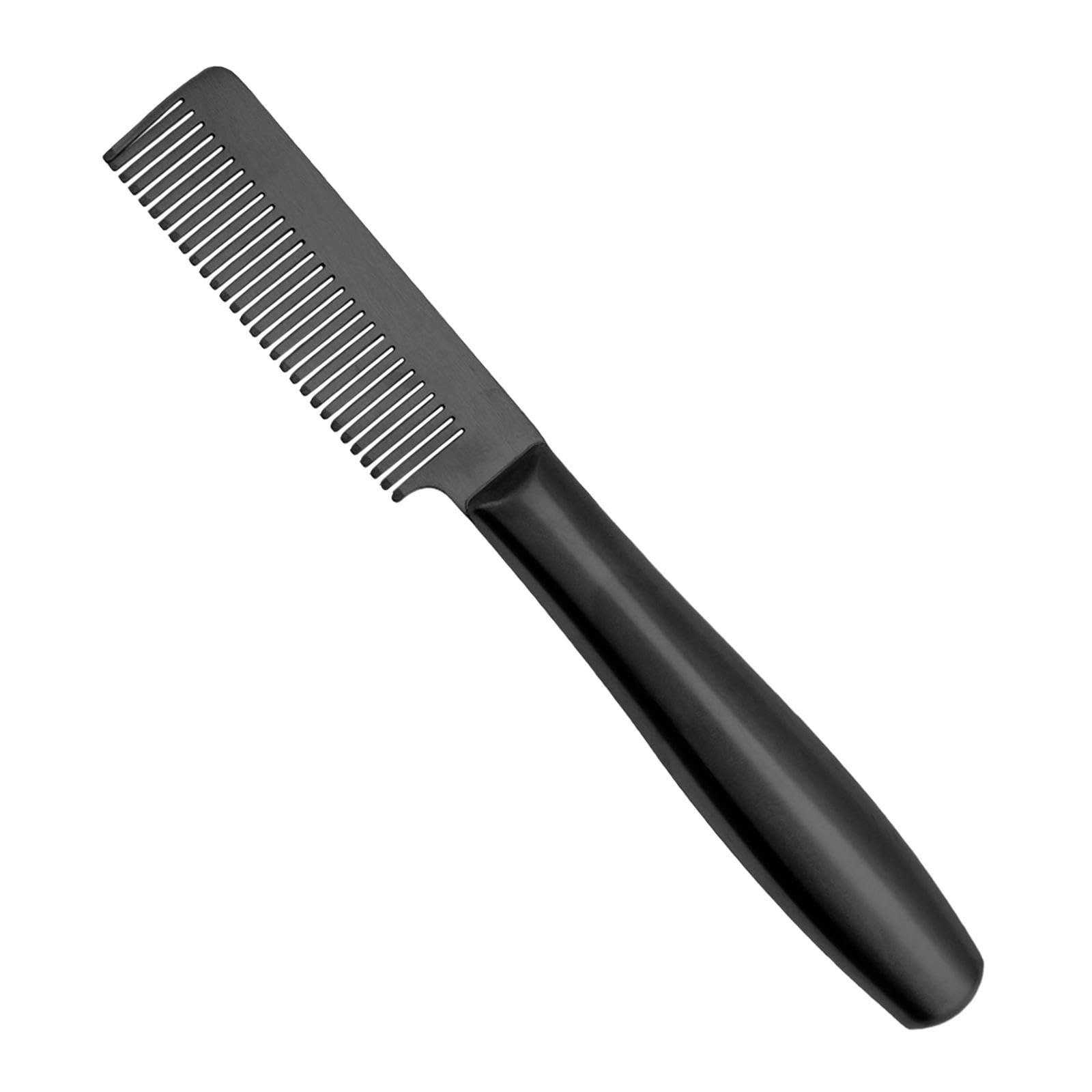 Ecomistiq Pet Hair Comb Cat Shedding Dog For Long And Short Puppy Black Single Row| Brushes Combs & Rakes| Grooming | Supplies |
