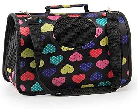 RvPaws Fabric Crate Breathable Barrel Travel Carrier Kennel Bag for Dogs, Cats and Small Pets (Size: 50 x 30 x 30 cm) Color & De