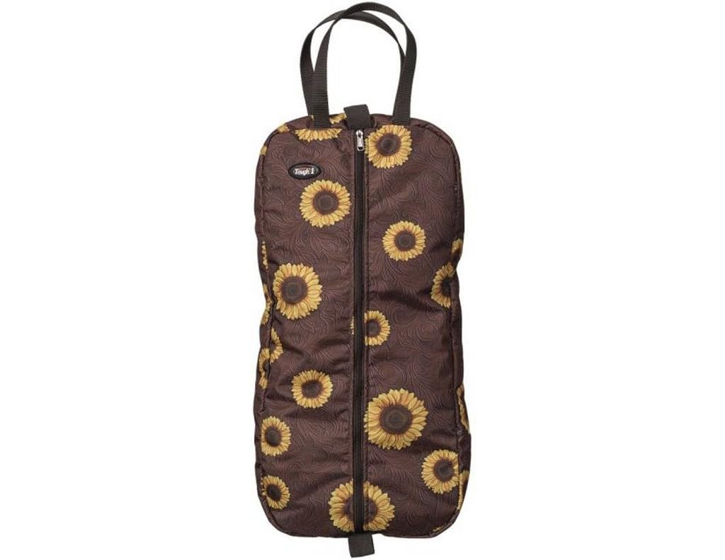 Tough 1 Deluxe Western Headstall Bag Sunflower