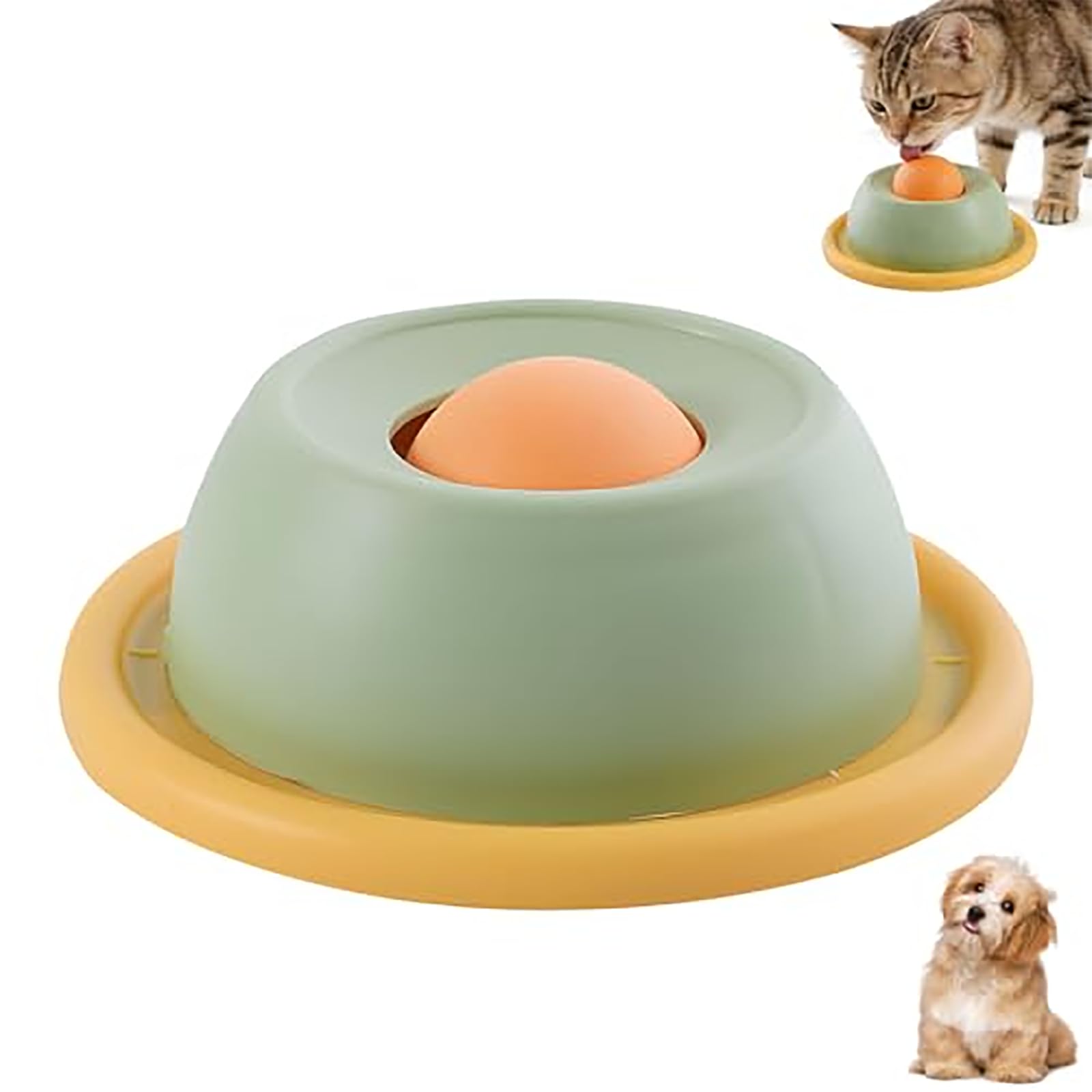 Slow Feeder For Dogs And Cats, Interactive Feeding Toy For FastEating Pets, Indoor Slow Feed Bowl To Reduce Food Mess, Satisfy 