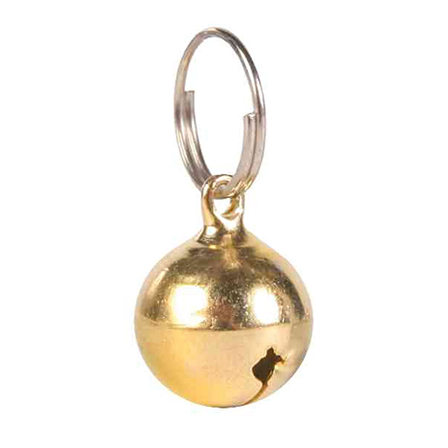 Combo Of  Trixie Cat Bell | Essential Accessory To Any Cat Collar | Suitable For Cats And Dogs  1Cm With Spin And Scratch Toss