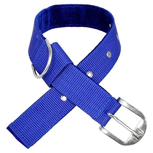 Japin Nylon Double Strip Dog Collar Belt For Large Dogs (Size1.25 Inch)