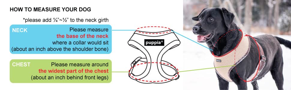 Puppia Soft Dog Harness No Choke Over-The-Head Triple Layered Breathable Mesh Adjustable Chest Belt And Quick-Release Buckle, Pi