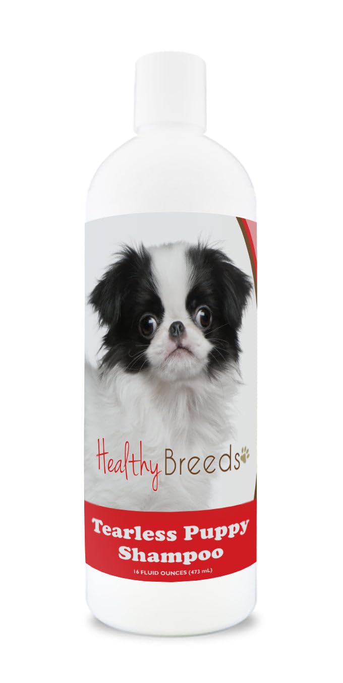 Healthy Breeds Japanese Chin Tearless Puppy Dog Shampoo 16 oz