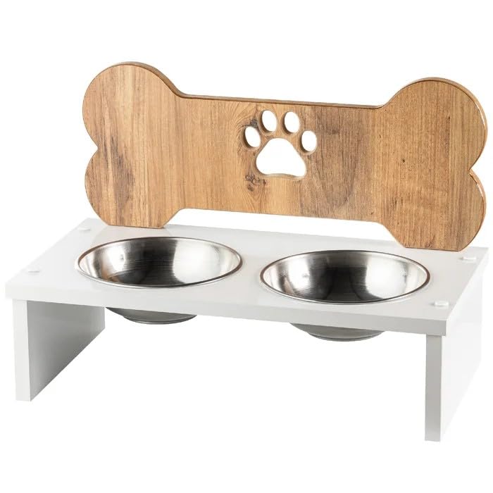 Ar Sabri Shopee Arif Rao Stainless Steel Dog Feeder Bowl For Food & Water | NonSlip, Rust Proof, Durable & Easy To Clean Pet Fe