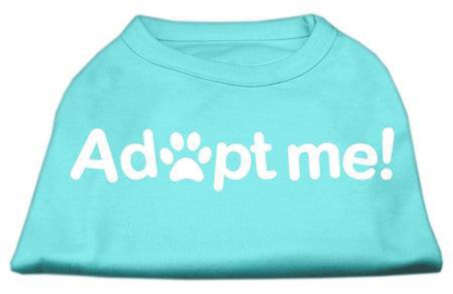 Mirage Pet Products Adopt Me Screen Print Shirt, Small, Bright Pink