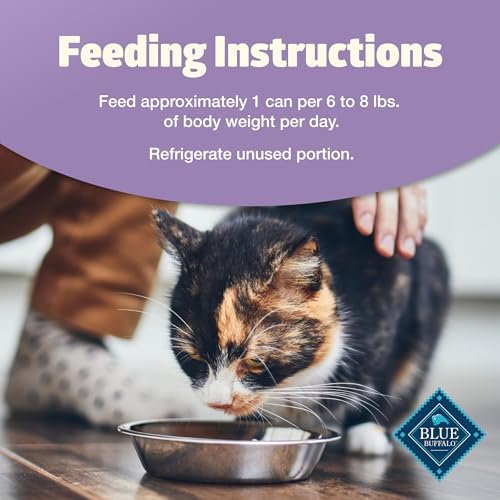 Blue Buffalo Freedom Grain-Free Adult Wet Cat Food, Complete & Balanced Nutrition for Indoor Cats, Made with Natural Ingredients