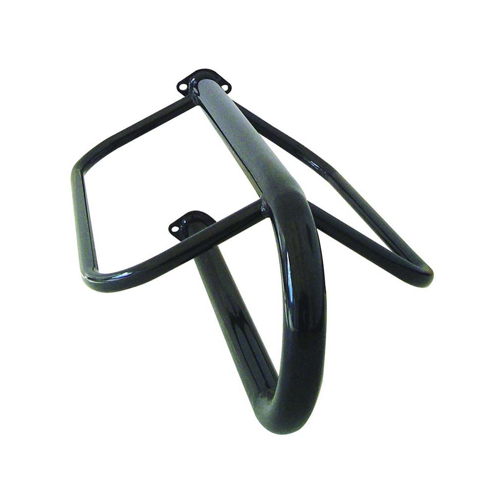BACKYARD EXPRESSIONS PATIO  HOME  GARDEN Heavy-Duty Wall Mounted Saddle Rack - Powder-Coated Steel Horse Saddle Holder for Barns