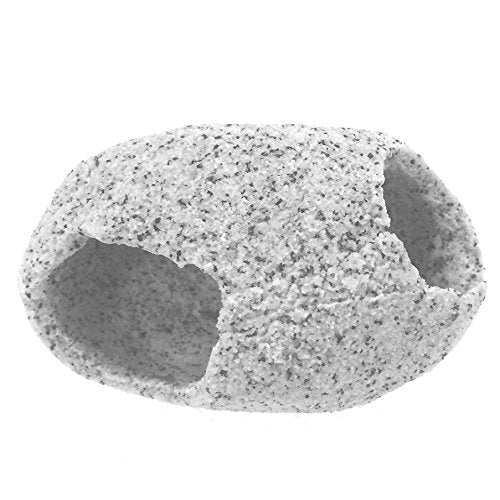 Penn-Plax Deco-Replicas Granite Aquarium Ornament & Hideaway – Realistic Stone Appearance – Safe For Freshwater And Saltwater Tanks – Large Size