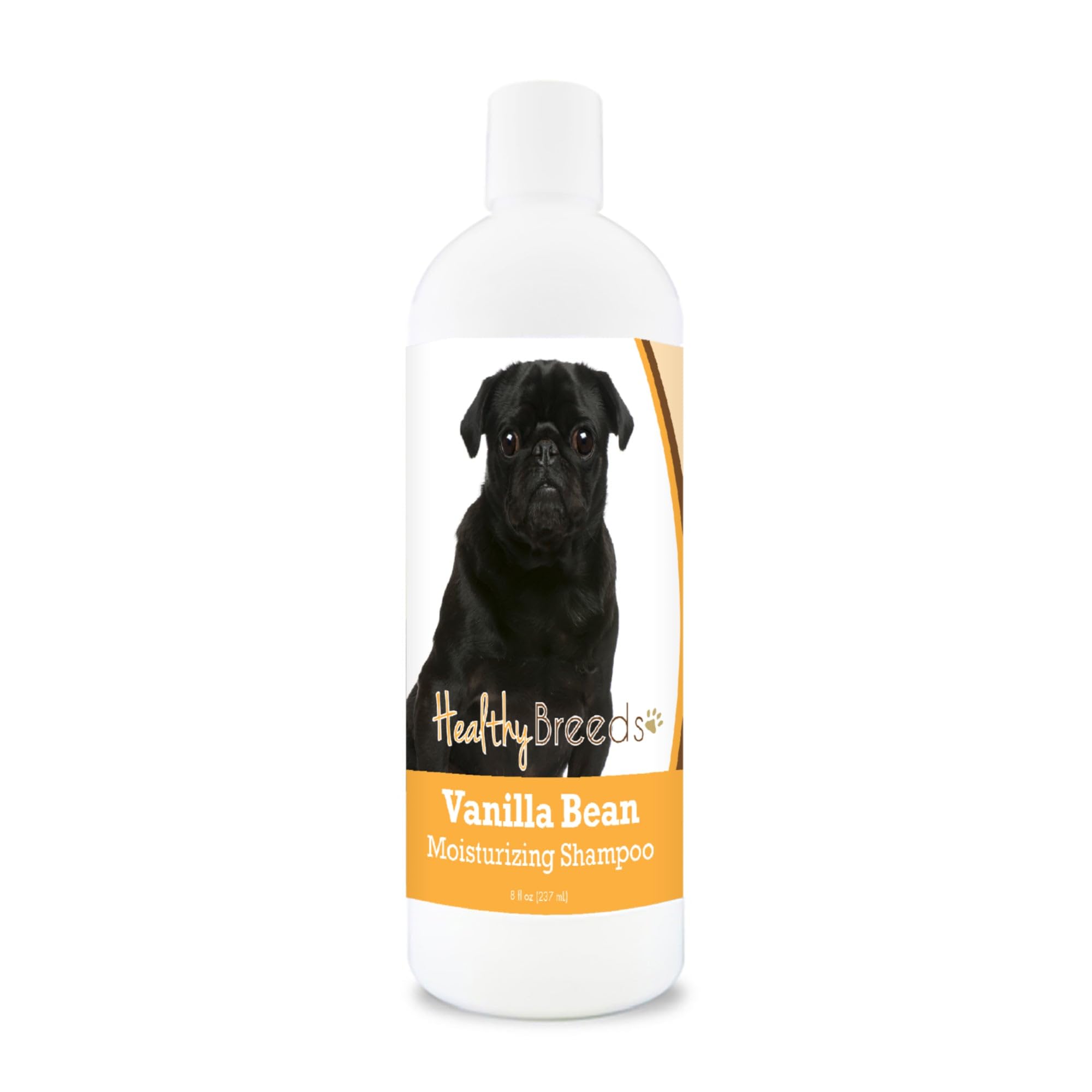 Healthy Breeds Pug Vanilla Bean Moisturizing Shampoo 8 Oz