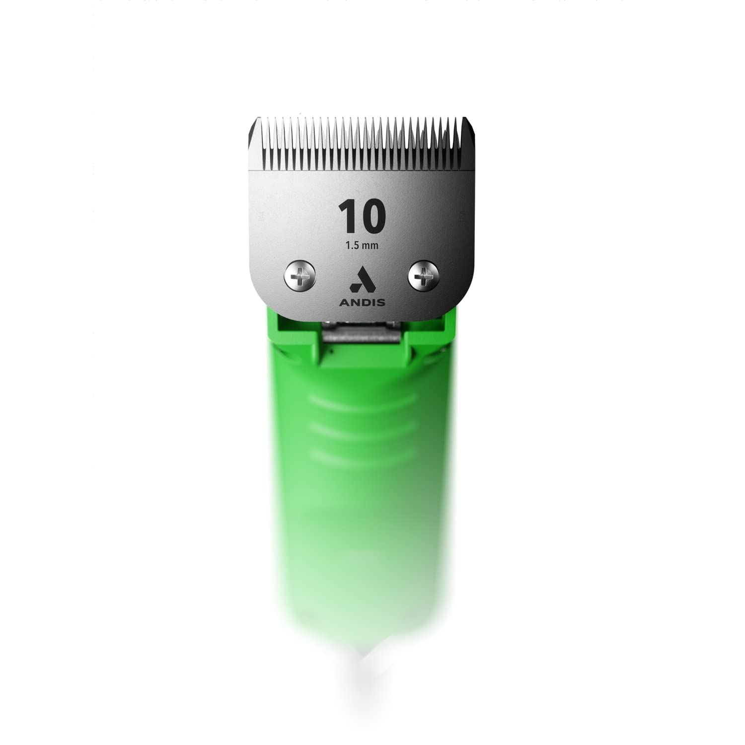 Andis 24715 Professional Ultraedge Super 2-Speed Detachable Blade Clipper ?Rotary Motor With Shatter-Proof Housing, Runs Calm & Silent, 14-Inch Cord - For All Coats & Breeds - 120 Volts, Green