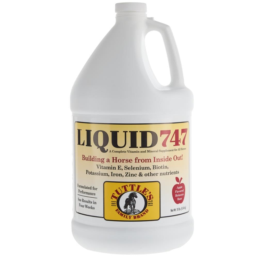 YTEX Equine D GAL Tuttle's Liquid 747 Feed Supplement