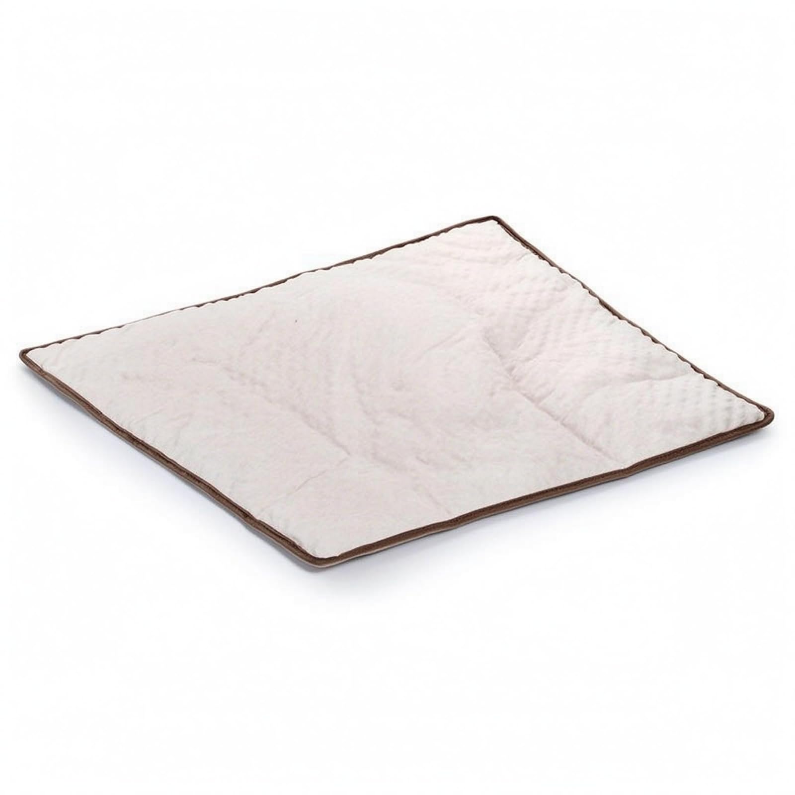 BNFWeighted Dog Blanket, Beige, Large  Glass Bead Filled Calming Blanket for Dogs, Polyester