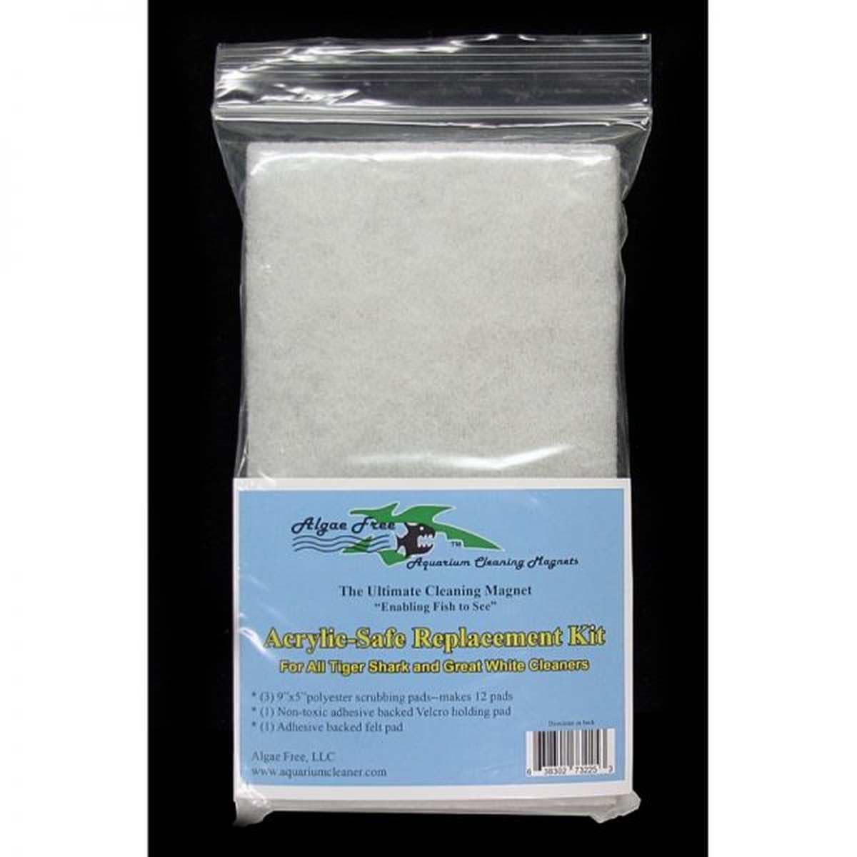 Glass Replacement Pad Tiger/Great White Algae Magnet