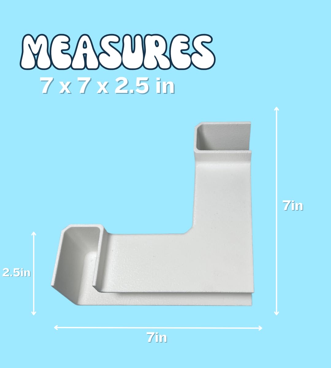 Chatelet Aquarium Underground Xl Corner Tunnel | Fish & Shrimp Hideout For Aquariums | Unique Underground Viewing Tunnel | Made In Usa (Xl Corner, White)