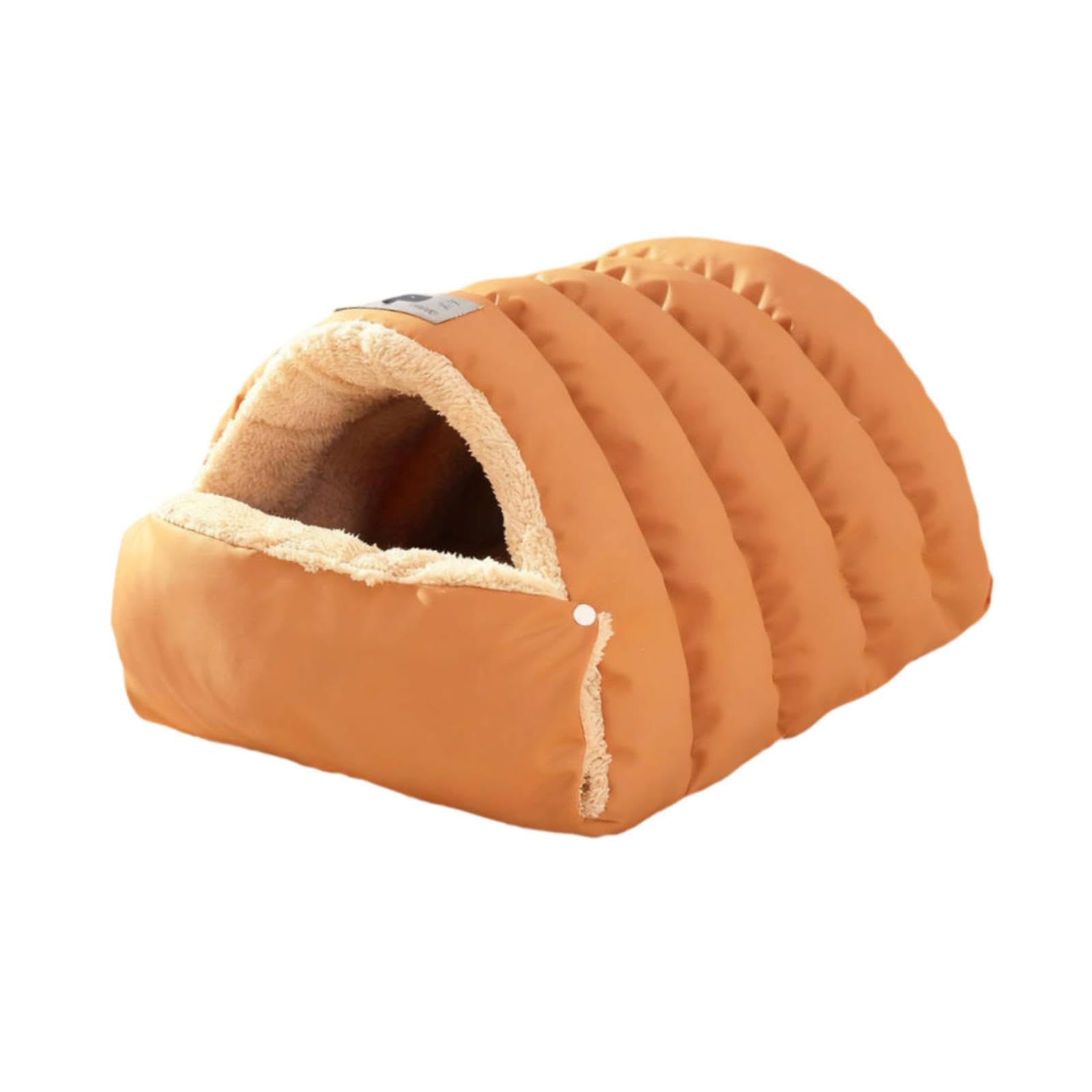 ZOOMELLA Cat Cave Bed Winter Cute Washable Pet House for Small Dogs Indoor Cats Puppy S|Beds|Pet Supplies