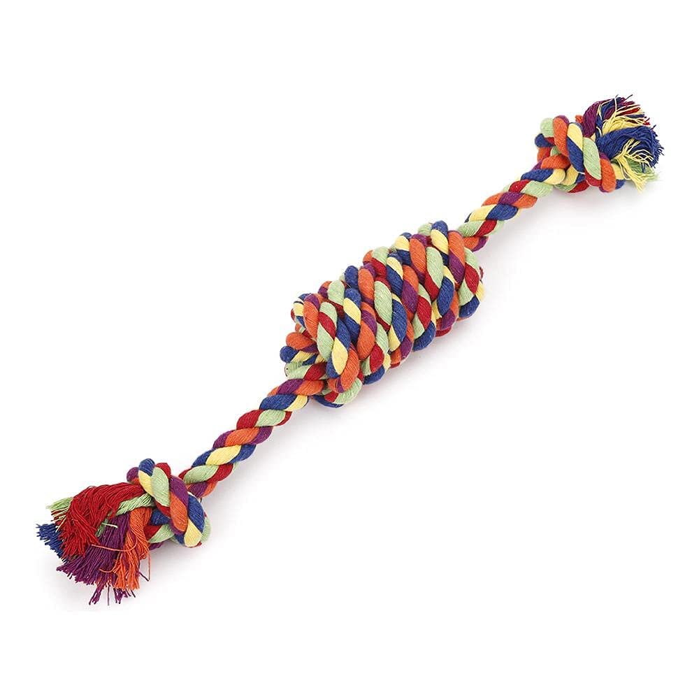 Psk Pet Mart Rope Toys For Aggressive Chewers Dog Rope Chew Tug Of War Toy Strong Chewing Teething Training Interactive Dog Rope
