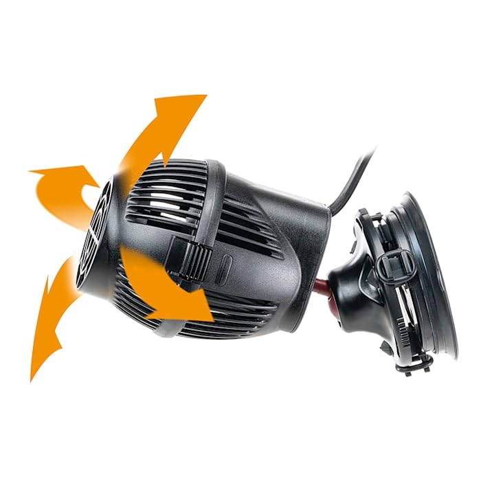 Hydor Koralia Evolution Wave Pump 1400-1500 GPH, Black, Model P29501, Cotton Material